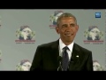 President Obama speaks Swahili!