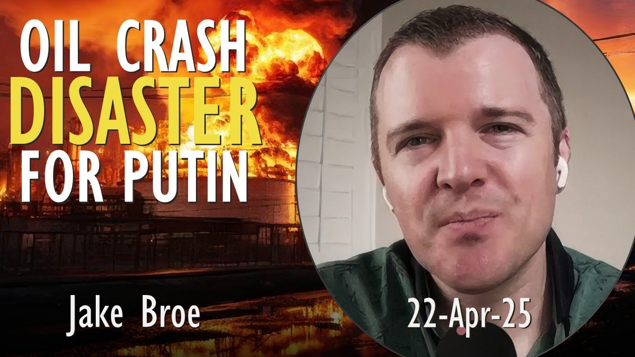 Jake Broe - Global Oil Price Collapsing Due to Trump's Tariffs - It's a Disaster for Putin's Economy