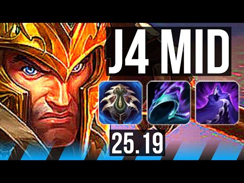JARVAN IV vs AHRI (MID) | 7 solo kills, 14/4/13 | EUW Master | 25.19