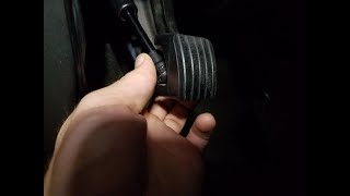 Fix for Audi Q7 emergency brake light on, pedal stuck down