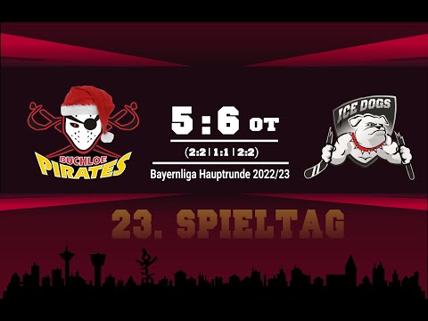 ESV Buchloe Pirates - EV Pegnitz Ice Dogs | PK 23. Spieltag | BEV Bayernliga 2022/23