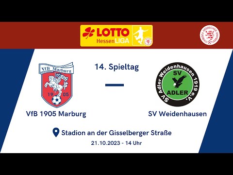 Sparkasse MR-BI Highlightshow: VfB Marburg - SV Weidenhausen | 14. Spieltag LOTTO Hessenliga 23/24