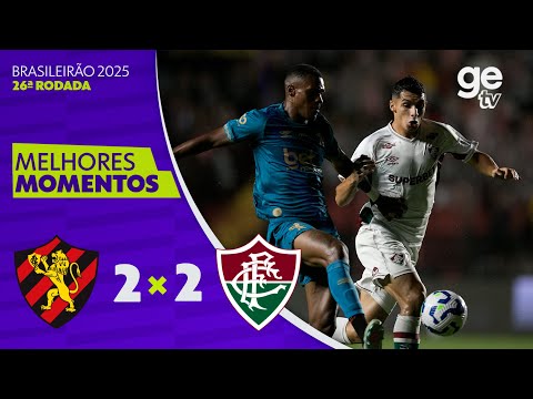 Gols e lances de Sport x Fluminense