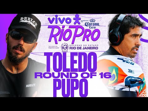 Filipe Toledo vs Miguel Pupo | VIVO Rio Pro presented by Corona Cero 2025 - Round of 16