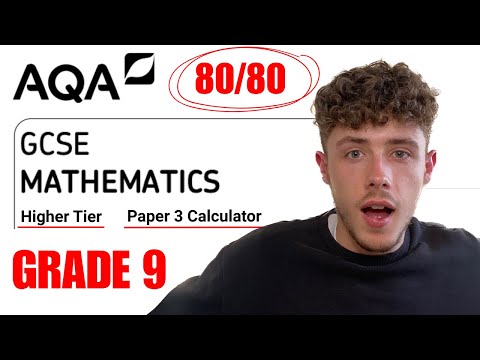 GCSE Maths AQA Paper 3 Higher in 30 Minutes! | How to get a Grade 9