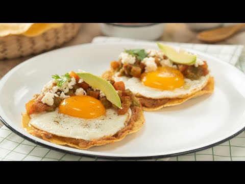 Tostadas de Huevos Rancheros | Recetas para el desayuno