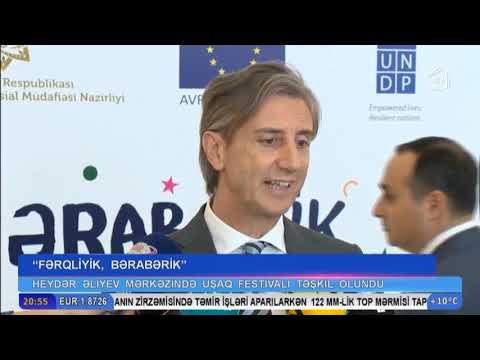 Heydər Əliyev Mərkəzində "Fərqliyik, bərabərik" adlı uşaq festivalı təşkil olunub