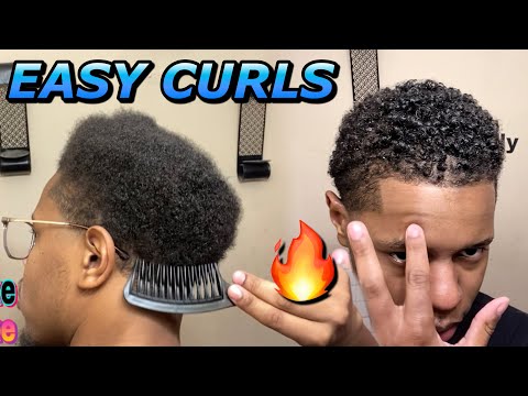 AFRO TO CURLS | MEN'S CURLY HAIR ROUTINE | How To Make...