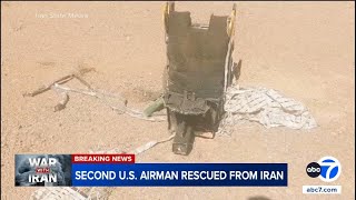2nd US airman rescued from Iran after F-15 shot down, Trump says 'WE GOT HIM!"