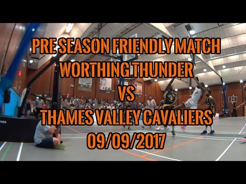 Worthing Thunder vs Thames Valley Cavaliers - 09/09/2017 - Pre-Season Friendly Match