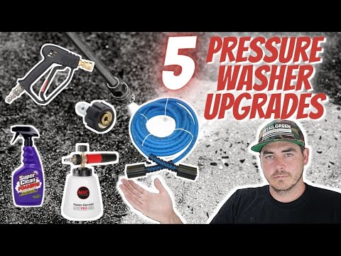 Pressure Washer Upgrades | 5 Must have items to maximize your Pressure Washer | Power Washer Upgrade