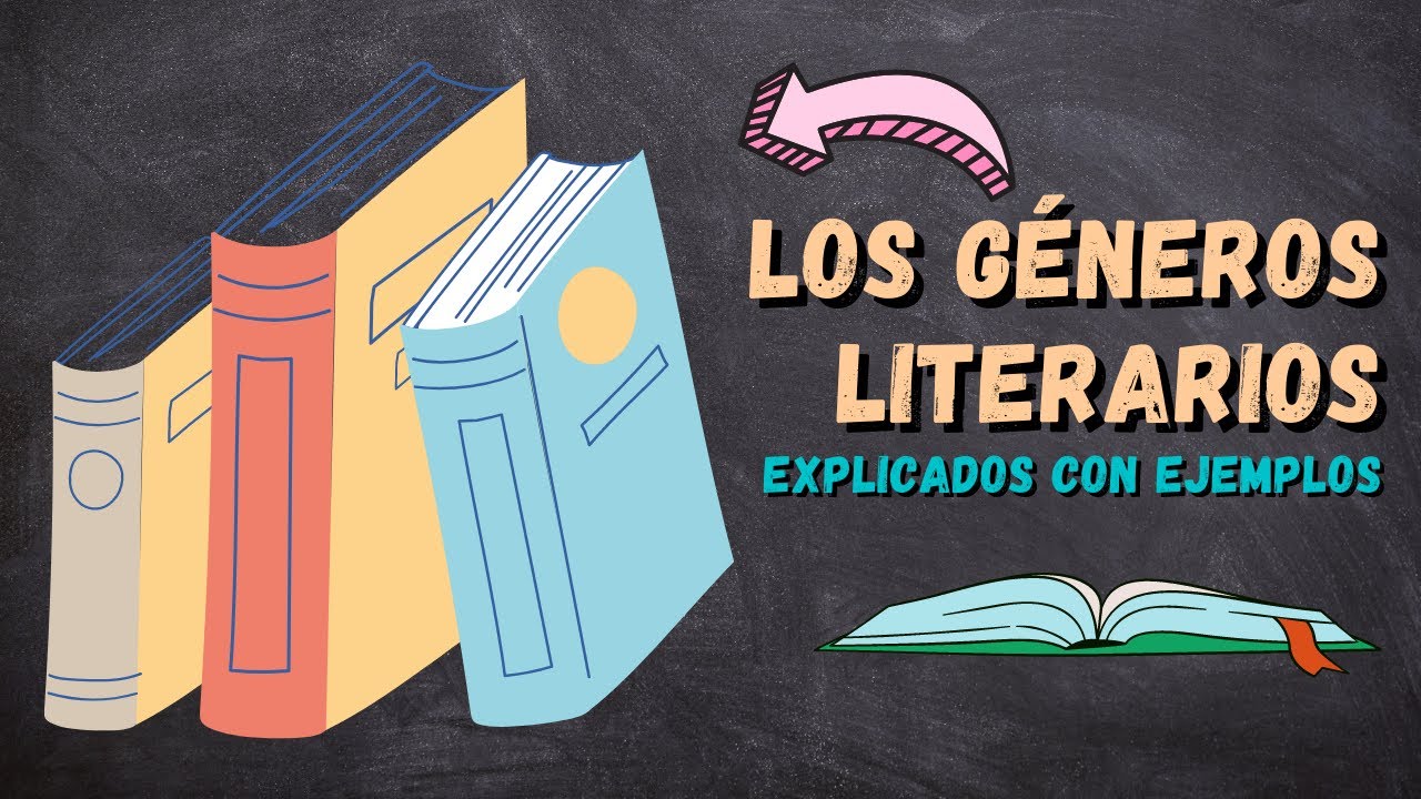 Los GÉNEROS LITERARIOS explicados con EJEMPLOS 📖