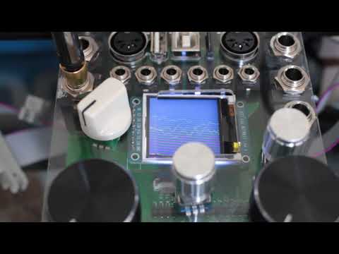 Eurorack digital audio modules powered by teensy micro-controller