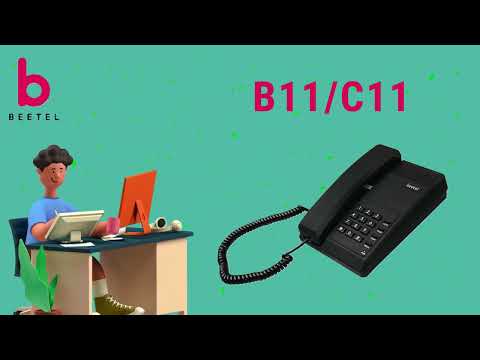 Beetel B15 Landline Phone Black