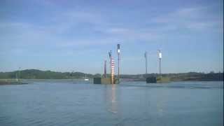 preview picture of video 'Tidal change at the port of Plouër-sur-Rance'