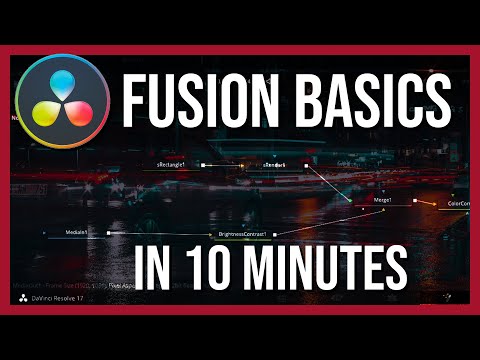 Learn Fusion Effects Basics in 10 Minutes ~ DaVinci Resolve 17.4 Tutorial for Beginners (2022)