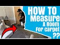HOW TO MEASURE A ROOM FOR CARPET DIY CARPET FITTING Carpet Flooring Howto Homeimprovement Diy