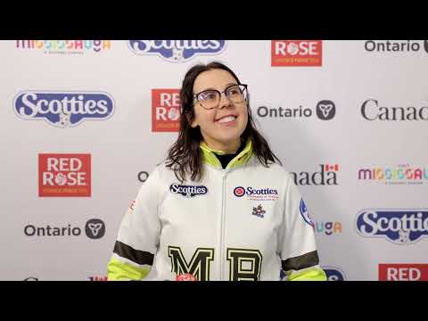 Media Scrum - Draw 15 - 2026 Scotties Tournament of Hearts