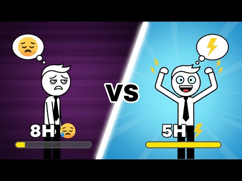 Why You Feel Terrible After 8 Hours But Amazing After 5 ( Sleep Hack )