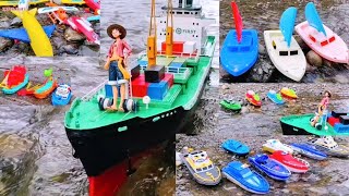 Si Luffy naik kapal laut, speed boat, kapal pesiar, kapal selam, kapal layar, boat