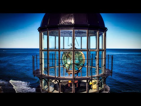 Montauk Point Lighthouse - DAZZLING Fresnel Lens Reinstalled - BEFORE & AFTER