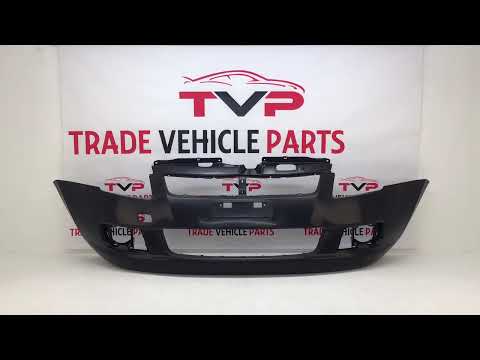 Fits Suzuki Swift 2008-2011 Front Bumper Mat Black No Pdc Or Washer Holes video