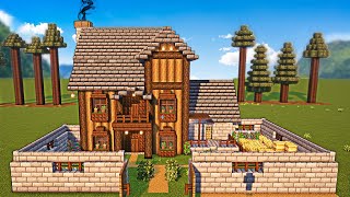 Minecraft: How To Build A Cabin House Tutorial
