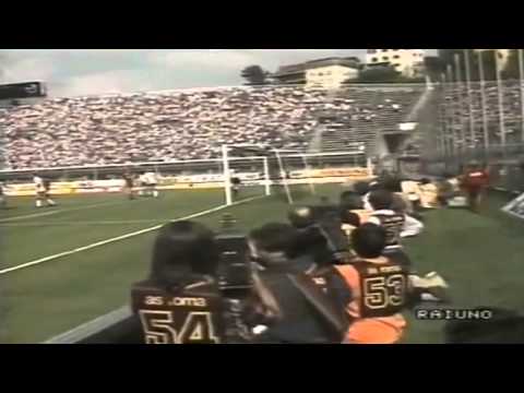 Serie A 1988-1989, day 32 Roma - Fiorentina 2-1 (Borgonovo, Giannini, Völler)