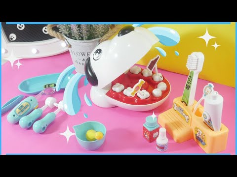 5 Minutes Satisfying with Unboxing Pet Dentist Toy