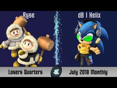 dB July 2018 Monthly - Ryse (Ice Climbers) vs dB | Helix (Sonic) - Losers Quarters