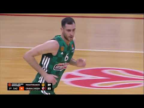 Panathinaikos BC - Crvena Zvezda 75-66 | Highlights EuroLeague | Round 28