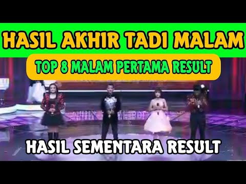 THOSE WHO WERE ALMOST ELIMINATED LAST NIGHT TOP 8 RESULTS OF DA7 FIRST NIGHT | FINAL RESULTS OF D...
