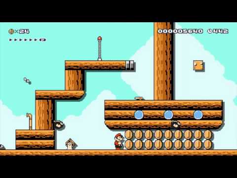 Super Mario Maker: Robin's Frozen Ocean