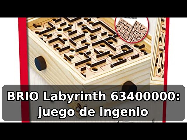 Vídeo relacionado con BRIO 34000 Labyrinth, el clásico de Habilidad Sueco, para niños a Partir de 6 años