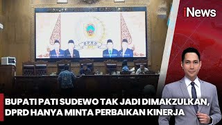 Sidang Paripurna DPRD Pati Panas! Hanya Satu Fraksi Dukung Pemakzulan Bupati Sudewo! | iNews Room