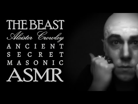 Aleister Crowley ASMR - Secret Occult Masonic Initiation Ritual w/ Energy Plucking & Light Triggers