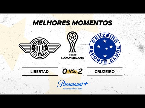 Gols e lances de Libertad x Cruzeiro