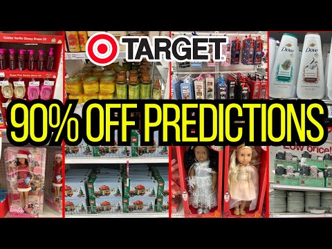 TARGET CLEARANCE 90% OFF PREDICTIONS🔥TARGET 90% OFF! WHAT TO BUY + HOW TO SCORE DEALS AFTER XMAS