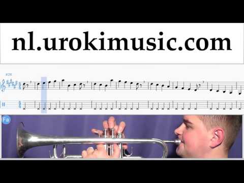 Trompetles Charlie Puth & Selena Gomez - We Don't Talk Anymore Trompetles Muzieknoten Cursus Deel#1