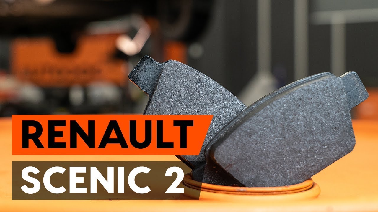 Kuidas vahetada Renault Scenic 2 taga-piduriklotse – õpetus