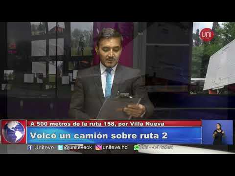 Vuelco en Villa Nueva