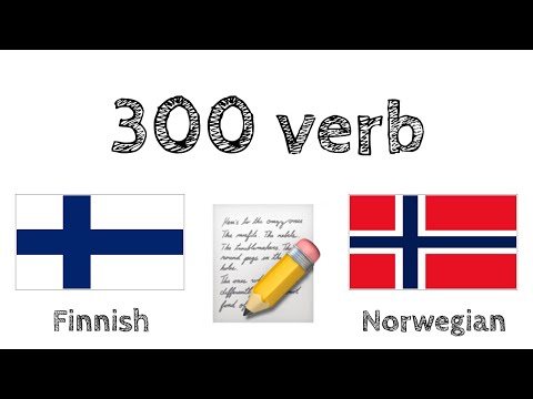 300 verb + Lesing og lytting: - Finsk + Norsk