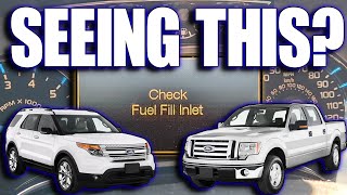 Ford Check Fuel Fill Inlet message - Repair for FREE