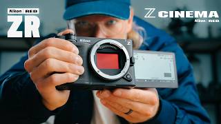 NEW NIKON + RED ZR REVIEW // 6k RED RAW, 32 bit float, 4" LCD