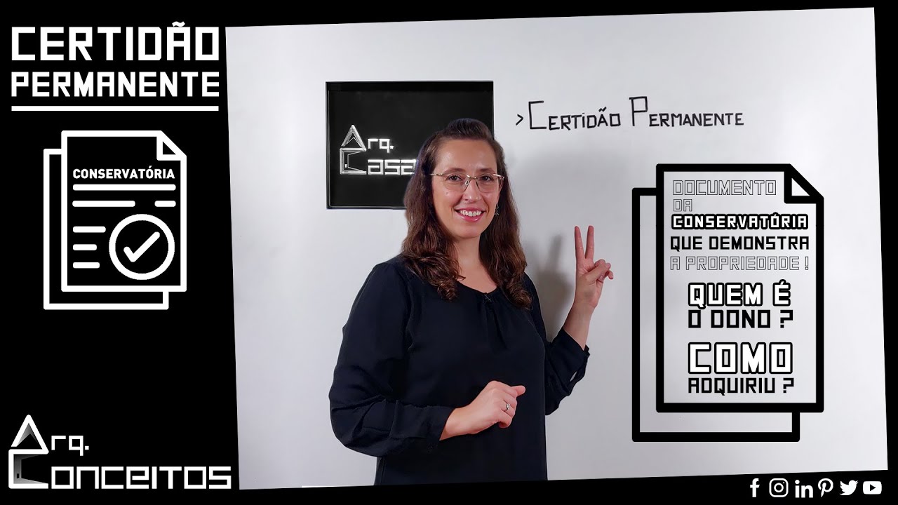 Arq Casanova Certidão Permanente O Que é O Que Nos Diz Para Que