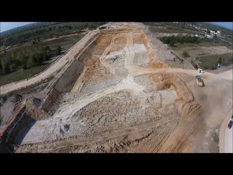 Droga krajowa S7 odc. koniec obwodnicy Radomia granica woj. mazowieckiego kwiecień 2015.