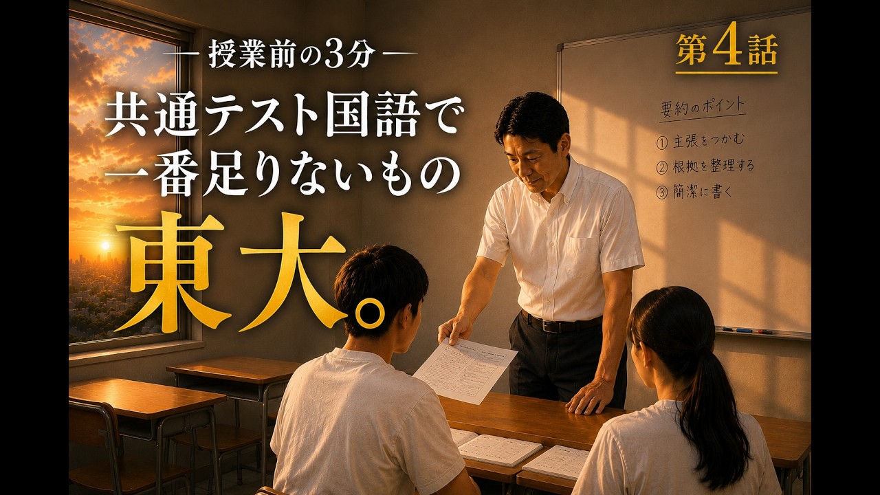 共通テストなのになぜ東大？