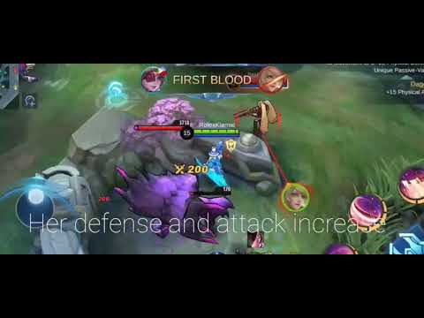 Mobile Legend (Ruby Queen of lifesteal skill and trick)