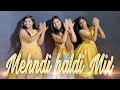 Haldi Mehndi Dance Mashup/Mehndi Mix/Sangeet Choreography/Wedding Dance/ankita bisht/Easy step