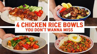15-Minute Chicken Rice Bowls That Tastes Better Than Restaurants